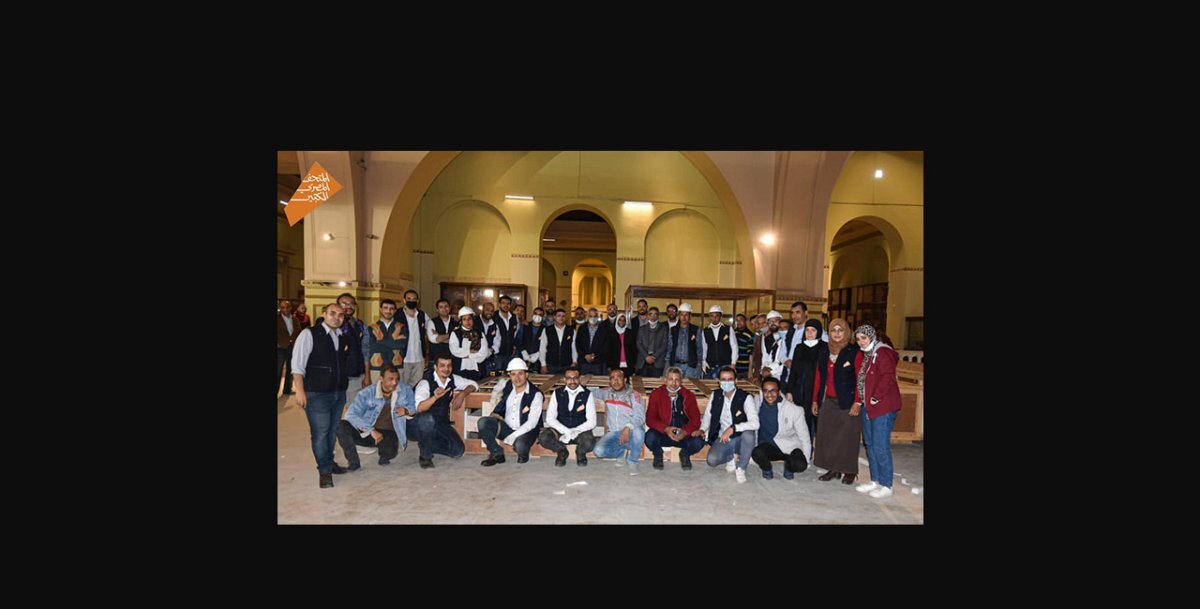 Grand Egyptian Museum Receives the Inner Middle Shrine of King Tutankhamun