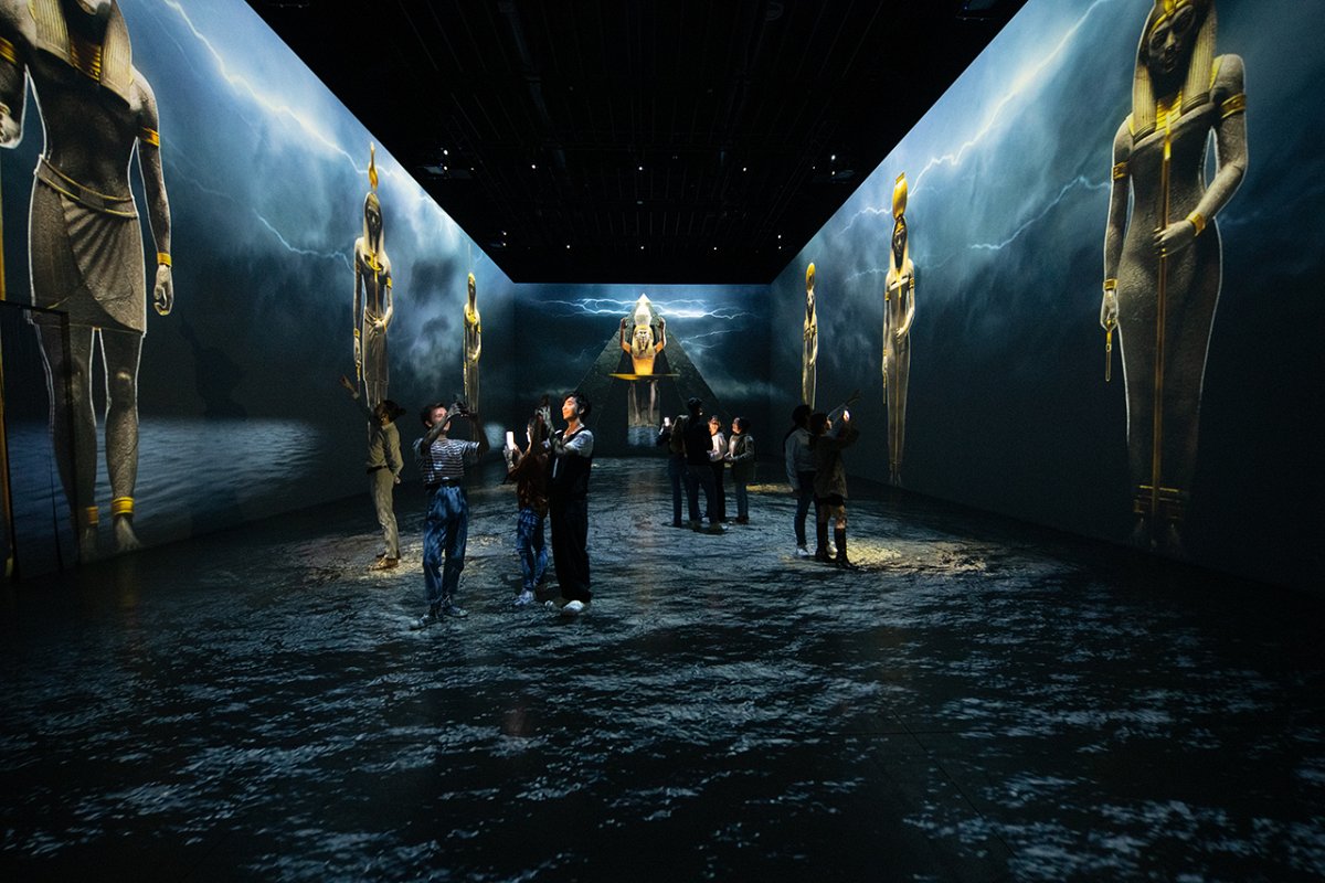 %22Tutankhamun – The Immersive Exhibition%22 Opens its Doors at the Grand Egyptian Museum