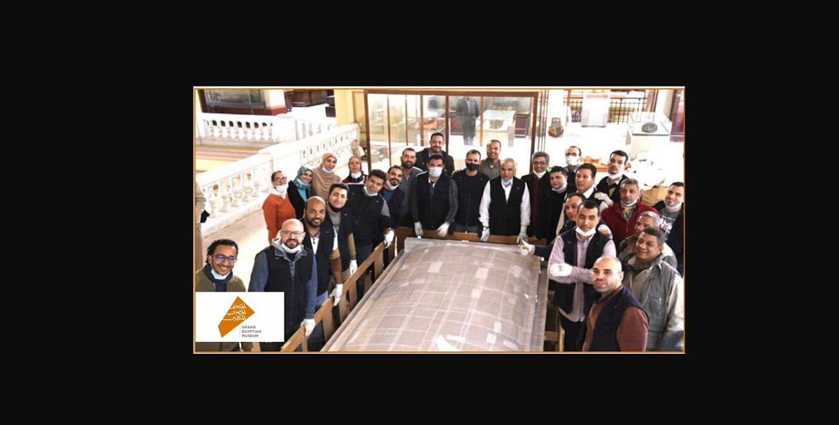 The Grand Egyptian Museum Receives the Inner Shrine of Golden Kin