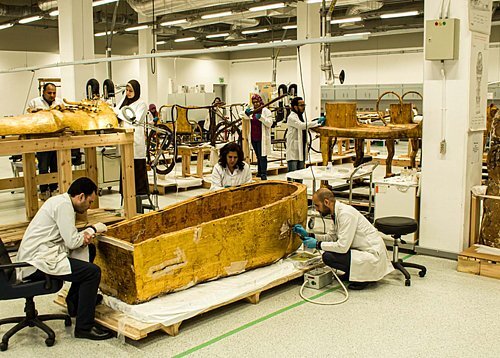 The Grand Egyptian Museum Conservation Centre