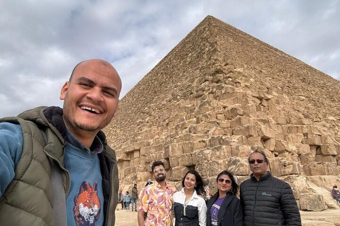 Vip Cart Pyramids Top VIP Giza Pyramids, Sphinx, Grand Egyptian Museum, kingTut Grand ...