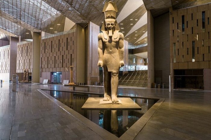 Grand Egyptian museum (GEM), Giza Pyramids, Sphinx and lunch