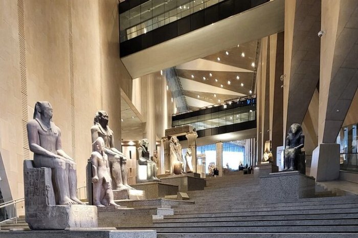 All Inclusive: Grand Egyptian Museum &Pyramids,camel with lunch