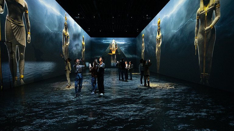 %22Tutankhamun – The Immersive Exhibition%22 Opens its Doors at the Grand Egyptian Museum